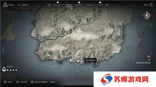 刺客信条影纪伊**像位置一览