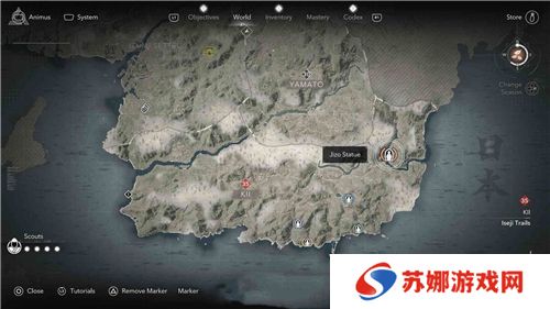 刺客信条影纪伊**像位置一览