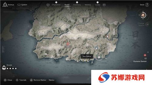刺客信条影纪伊**像位置一览
