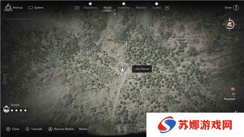 刺客信条影纪伊**像位置一览