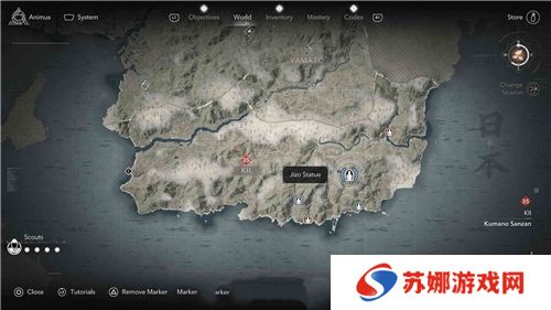 刺客信条影纪伊**像位置一览
