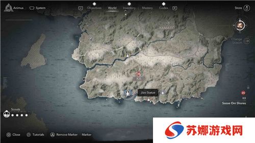 刺客信条影纪伊**像位置一览
