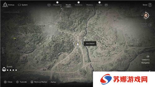 刺客信条影大和**像位置一览
