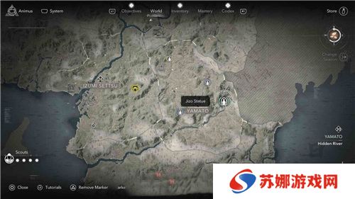 刺客信条影大和**像位置一览