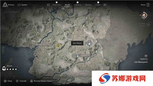 刺客信条影大和**像位置一览
