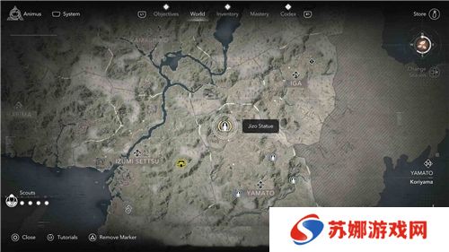 刺客信条影大和**像位置一览