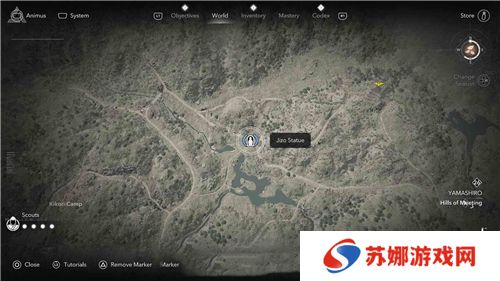刺客信条影山城**像位置一览