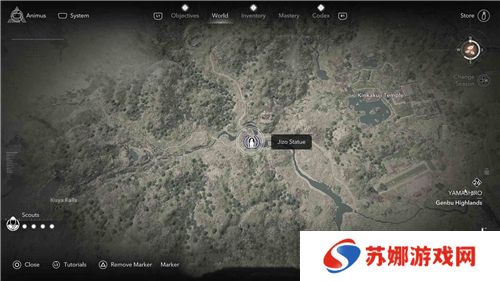 刺客信条影山城**像位置一览