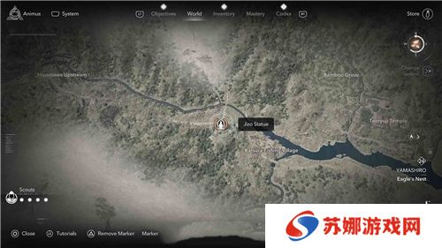 刺客信条影山城**像位置一览