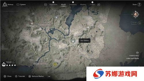 刺客信条影山城**像位置一览