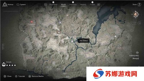 刺客信条影山城**像位置一览