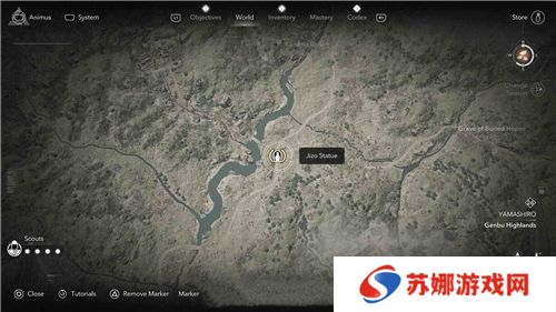 刺客信条影山城**像位置一览