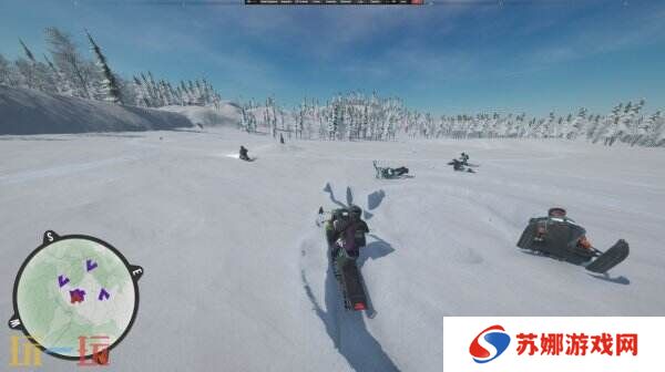 雪地摩托模拟器《Sledders》现已正式发售