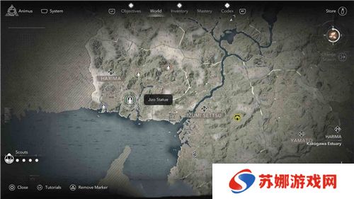刺客信条影播磨**像位置一览