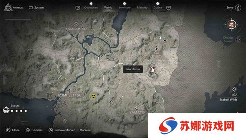 刺客信条影伊贺**像位置一览