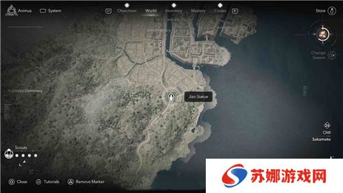 刺客信条影近江**像位置一览