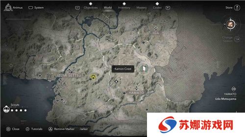 刺客信条影全家纹获取位置一览