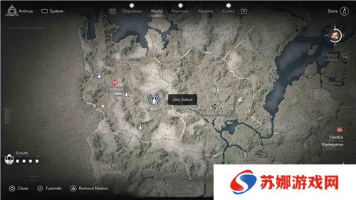 刺客信条影丹波**像位置一览