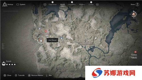 刺客信条影丹波**像位置一览